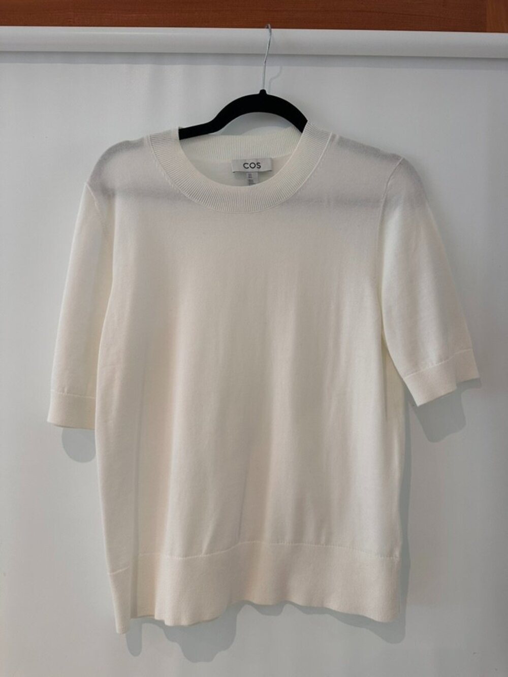 COS Short Sleeve Knit Top